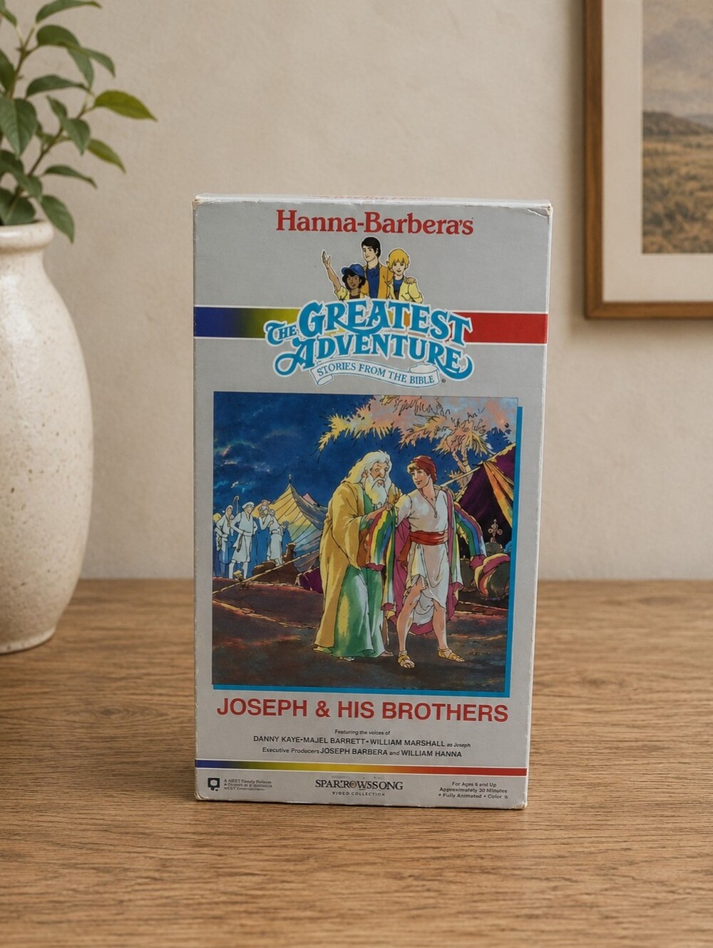 Vintage Hanna-Barbera Joseph & His Brothers VHS Greatest Adventure Bible Series